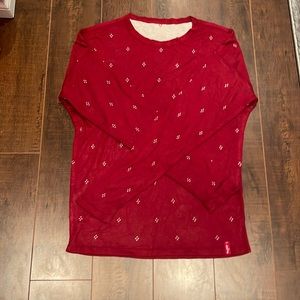Women’s Christmas red sweater
